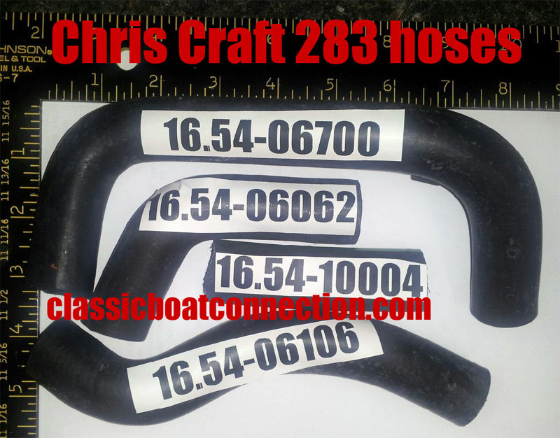 Chris Craft 283 hoses
