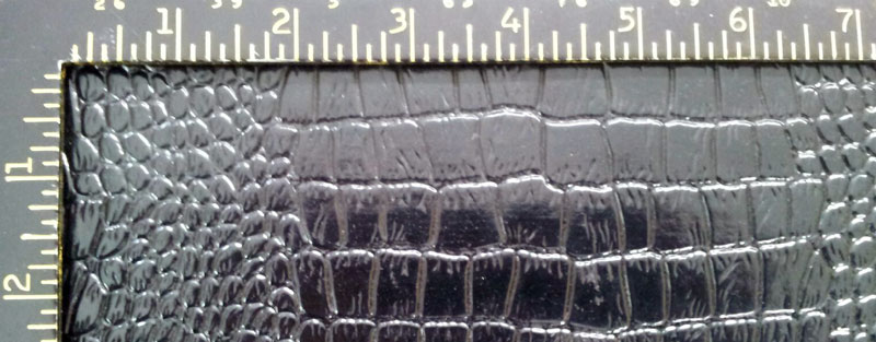 Black Alligator Vinyl